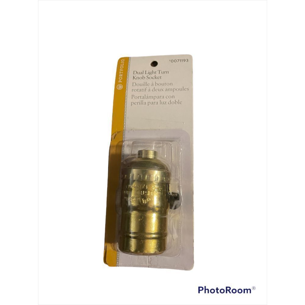 Dual light turn knob socket - Picture 3 of 4